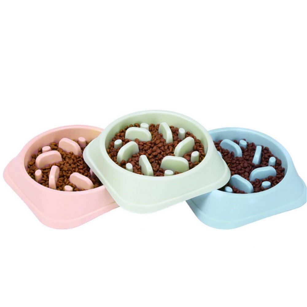 2020 New Pet Dog Bowl Slow Feeder Plastic Anti Choking...